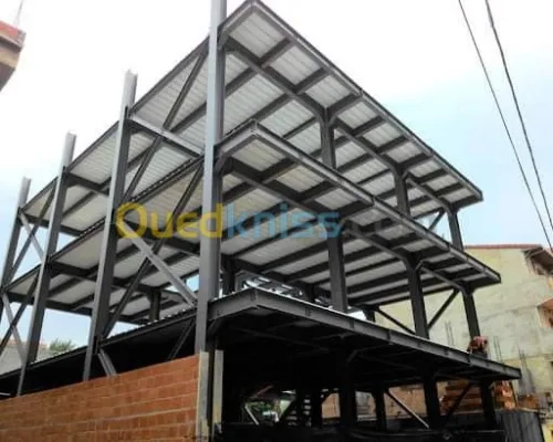 Fabrication la charpente mitallique