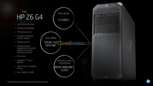 Workstation HP Z6 G4 NEUVE