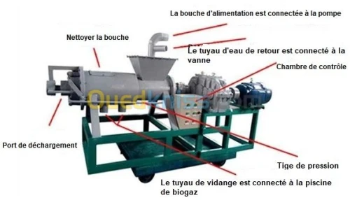 MACHINE DE DESHYDRATATION DU FUMIER