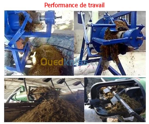 MACHINE DE DESHYDRATATION DU FUMIER