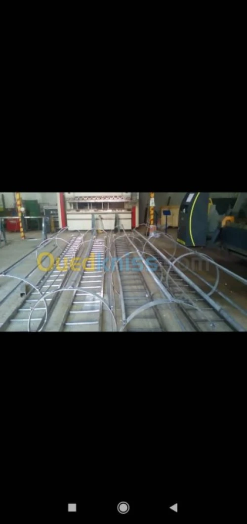 Echelle en inox avec et sans crinoline