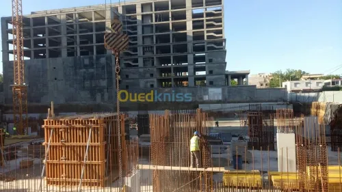 dallage industrielle, béton lissé