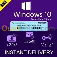 Windows 10 PRO clé 