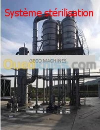 Ligne fabrication de purée de tomate