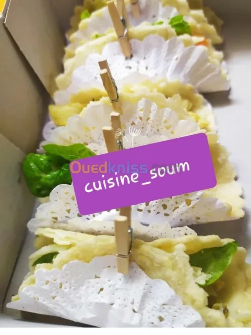 Gâteaux salés sucrés et pâtisserie 