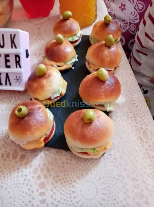 Gâteaux salés sucrés et pâtisserie 