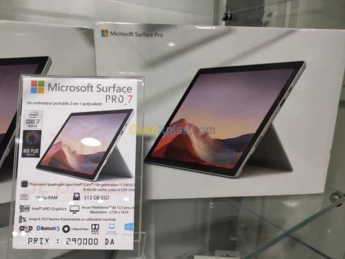 SURFACE PRO 7 i7 10EME/16G/512SSD