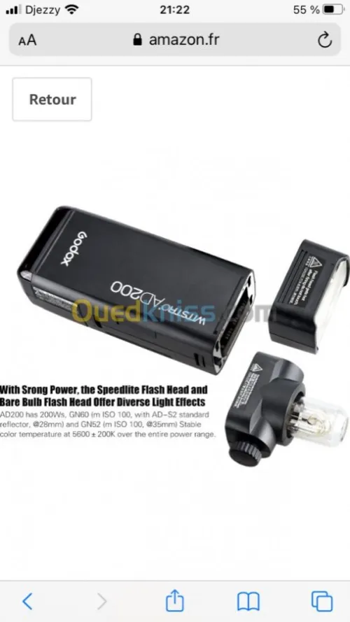 Godox AD200 TTL Mini Portable