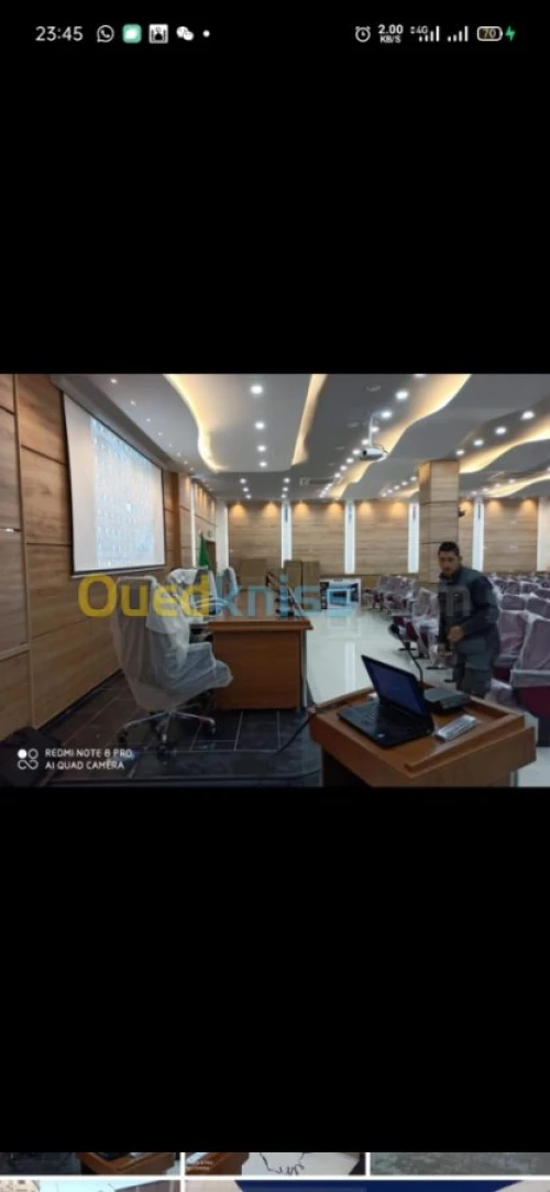  système de sonorisation et conférence