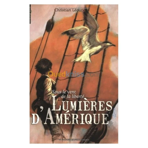 Sous le vent de la liberté, Tome 1 : Lumières d'Amérique, Roman