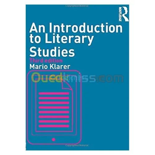 An Introduction to Literary Studies