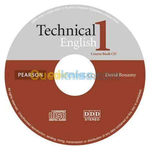 Technical English Level 1 (Elementary) Coursebook Audio CD