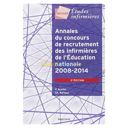 Annales du concours de recrutement des infirmières de l'Education nationale 2008-2014