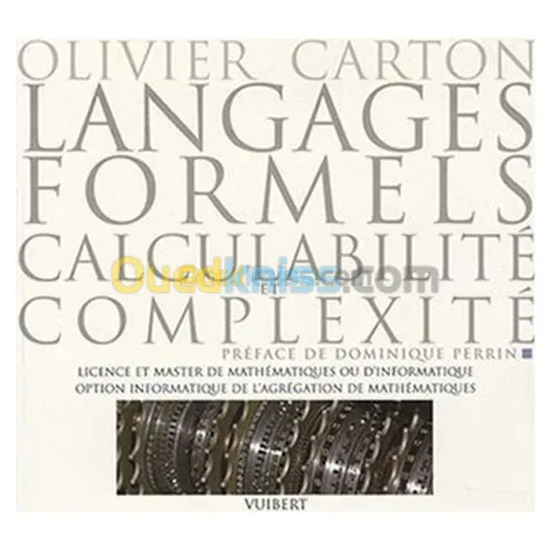 Langages formels. Calculabilité et complexité