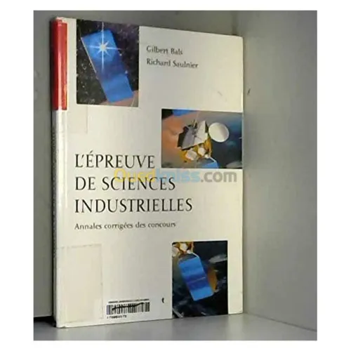L'épreuve de sciences industrielles. Annales corrigées des concours