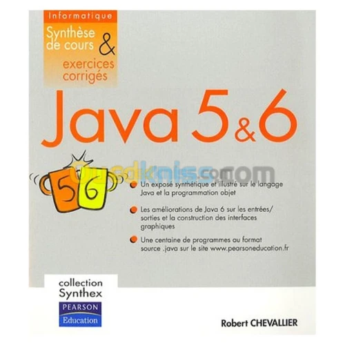 Java 5 et 6 synthèse ce cours exercices et corrigés