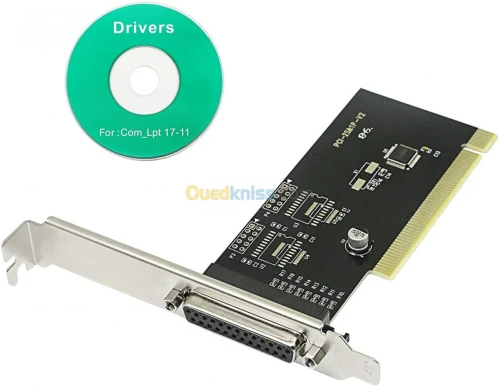 Carte PCI Ex X1 & PCI 16X To DB 25 F