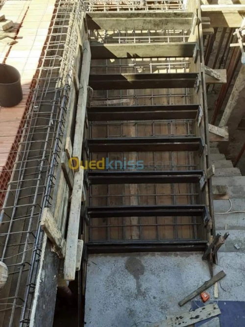les travaux de construction 