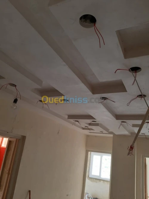 les travaux de construction 