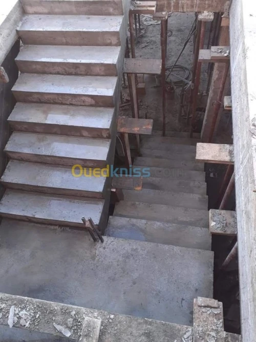 les travaux de construction 