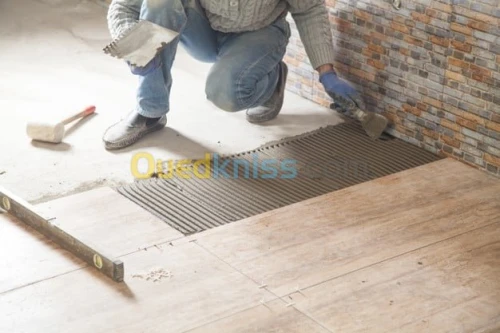 les travaux de construction 