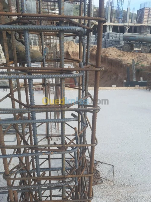 les travaux de construction 