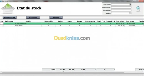 Logiciel de Gestion Commercial & Stock