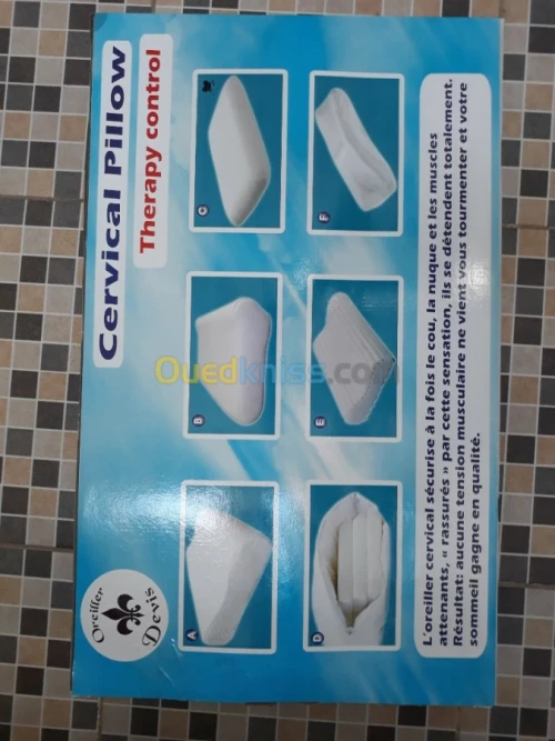 Oreiller orthopedique cervical 