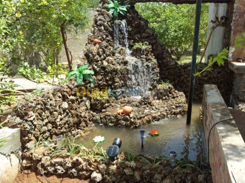 fabrication et instalation de cascades