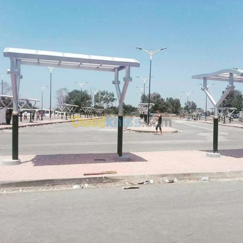 Fabrication mobilier urbain 