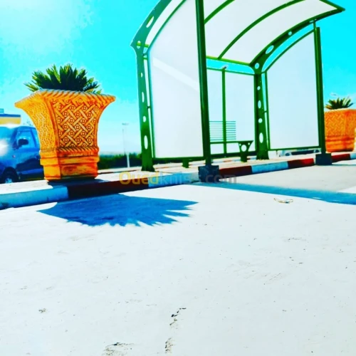 Fabrication mobilier urbain 