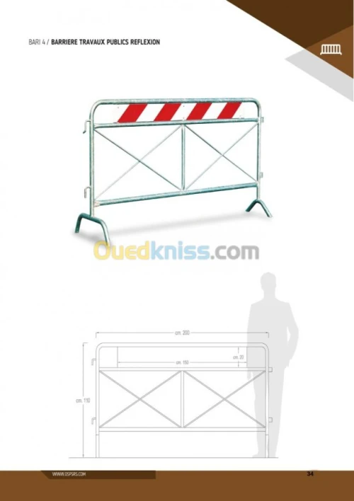 Fabrication mobilier urbain 