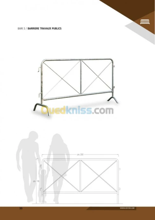 Fabrication mobilier urbain 