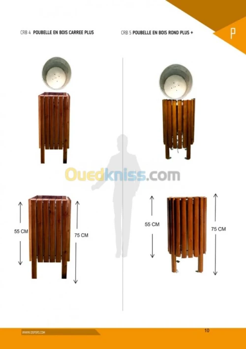 Fabrication mobilier urbain 