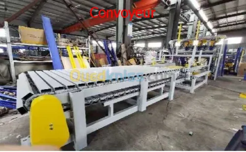 Ligne Production Semi-Automatique De Palettes En Bois  خط إنتاج منصة خشبية نصف أوتوماتيكية