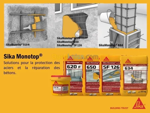 Point de vente SIKA BASf Terraco Mortero neoquim proseal granitex tolsen crown purepox-BATIMAWAD