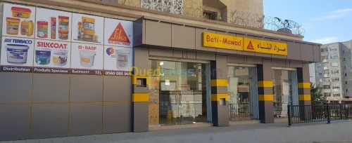 Point de vente SIKA BASf Terraco Mortero neoquim proseal granitex tolsen crown purepox-BATIMAWAD