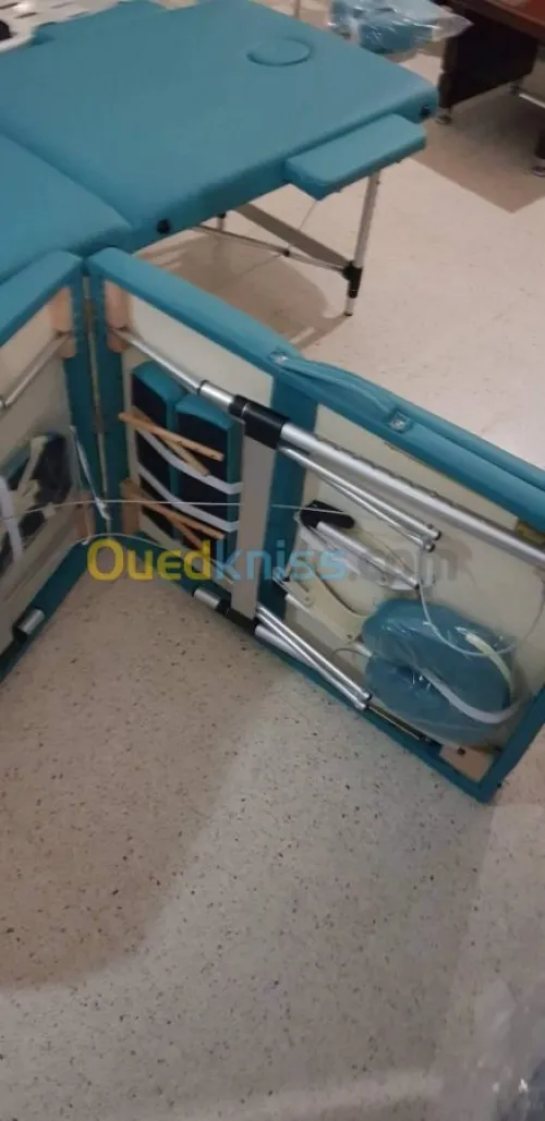 table de massage pliante en aluminium 