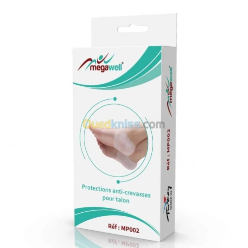 Protections anti crevasses pour talon 