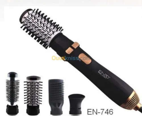 Brosse chauffante 4 en 1 Enzo 746