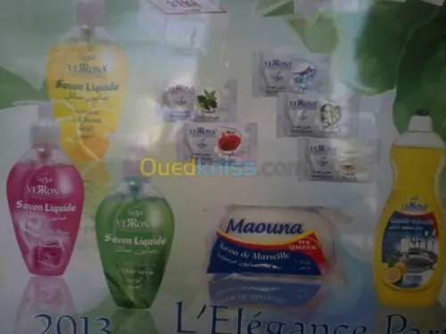 Savons,Shampoings et fournitures hôtel