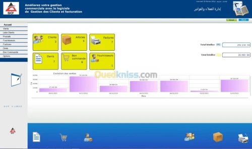 Gestion clients et facturation