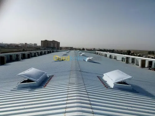 Desenfumage Naturel Exutoires de fumé