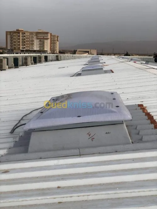 Desenfumage Naturel Exutoires de fumé