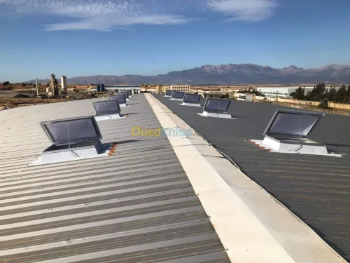 Desenfumage Naturel Exutoires de fumé