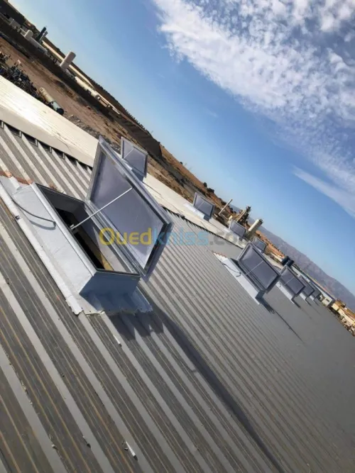 Desenfumage Naturel Exutoires de fumé