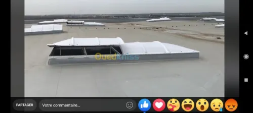 Desenfumage Naturel Exutoires de fumé