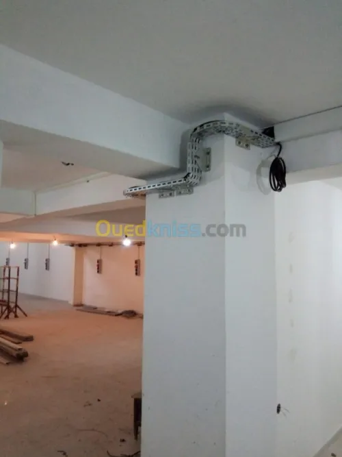 Travaux d'électricité 