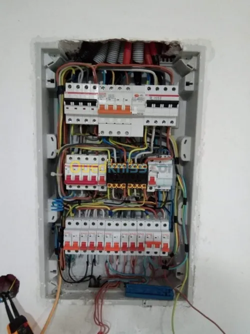 Travaux d'électricité 