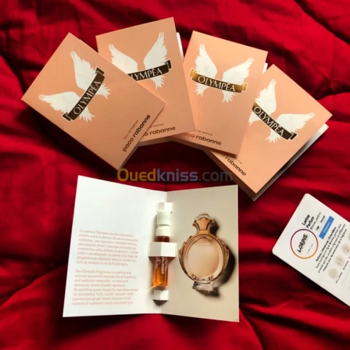 Échantillons parfums originaux 